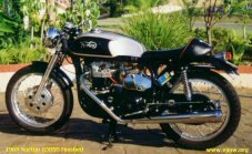 1969 650 Norton Featherbed